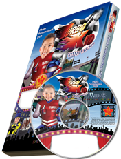 Turbo Kid Photo Personalized DVD