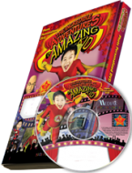 The Incredible Adventures of Amazing Kid Photo Personalized DVD
