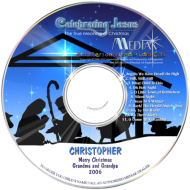 Celebrating Jesus - Personalized Christmas CD