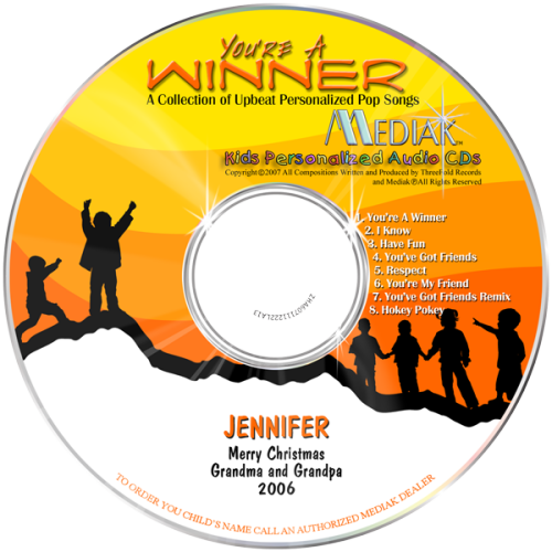 You Are You Are A Winner Music CD