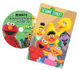 Personalized Elmo CD and Sesame Street Book set